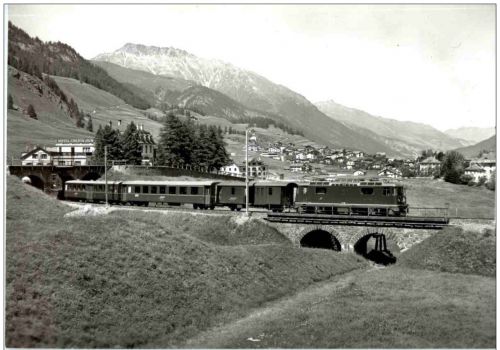 Celerina - Eisenbahn