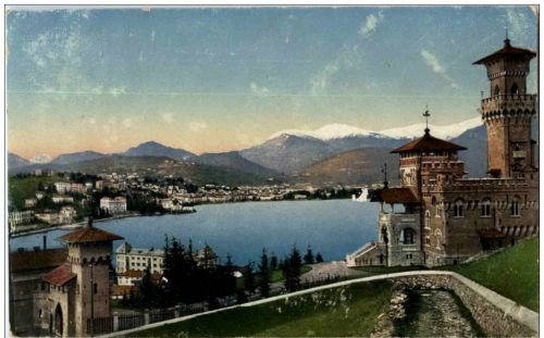 Lugano vista dalla Villa Carraneo