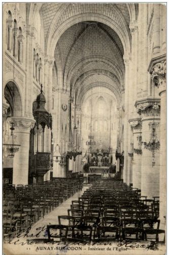 Aunay sur Odon - Interieur de l Eglise
