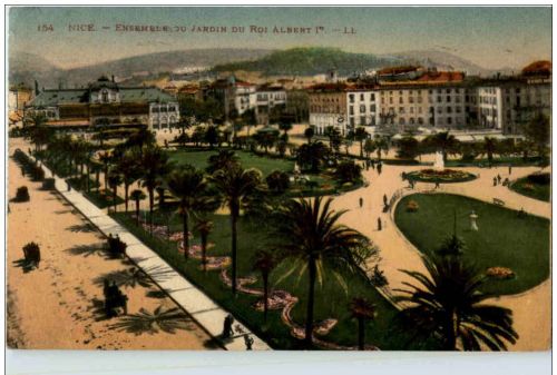 Nice - Ensemble du Jardin du Roi Albert