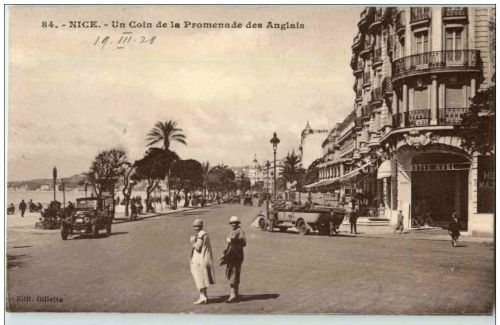 Nice - Un coin de la Promenade