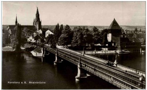 Konstanz a B. Rheinbrücke