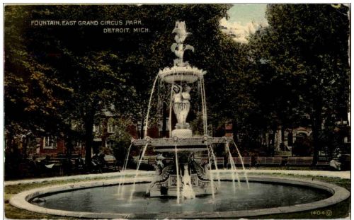 Detroit - Fountain East Grand Circus Park