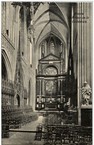 Anvers - Interieur de la Cathedrale