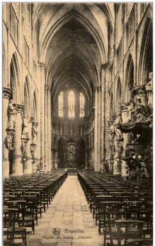 Bruxelles - Eglise Ste -Gudule