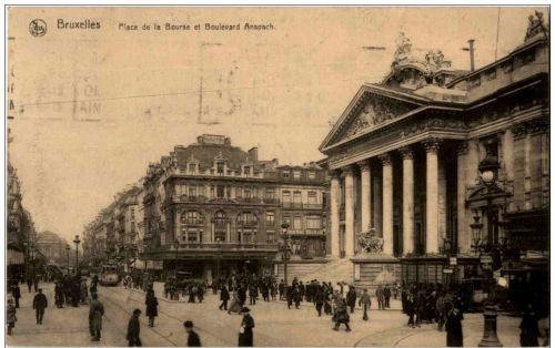 Bruxelles - Place de la Bourse