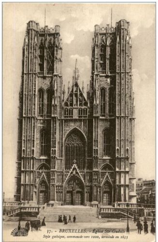 Bruxelles - Eglise Ste. Gudule