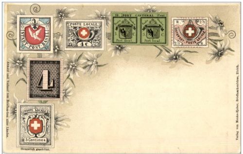 Briefmarken - Litho - Schweiz