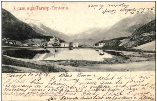 Gruss aus Tarasp Fontana