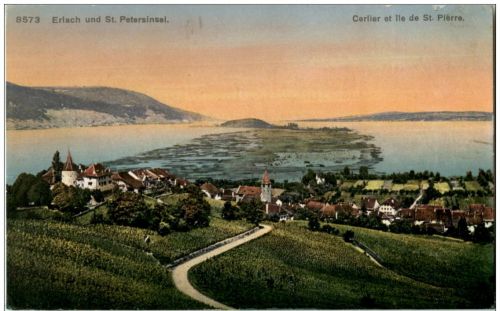 Erlach uns St. Petersinsel