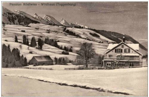 Wildhaus - Pension Rösliwies