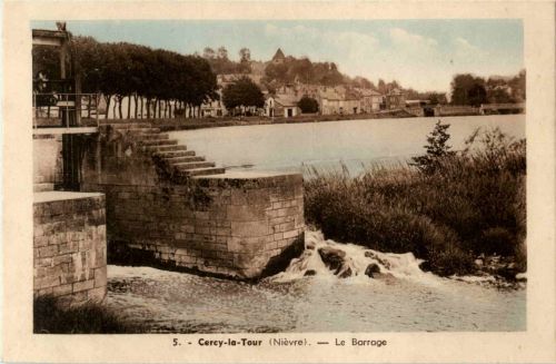Cercy la Tour - La Barrage