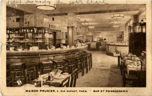 Paris - Maison Prunier - Rue Duphot