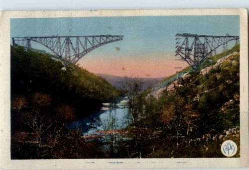 Viaur - Le Viaduc en construction