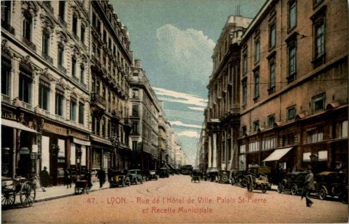 Lyon - Rue de l Hotel de Ville