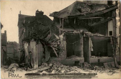 Reims - Bombardement