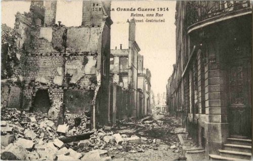 Reims - Bombardement