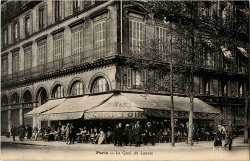 Paris - Le Quai du Louvre