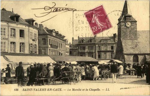 Saint Valery en Caux - Le Marche