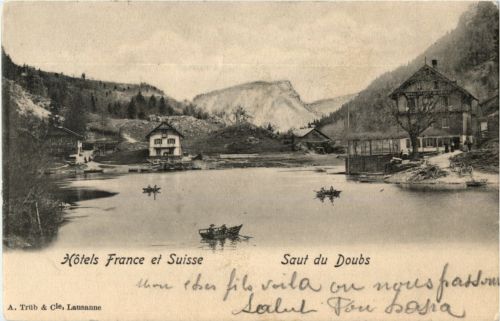 Hotels France et Suisse - Saut du Doubs