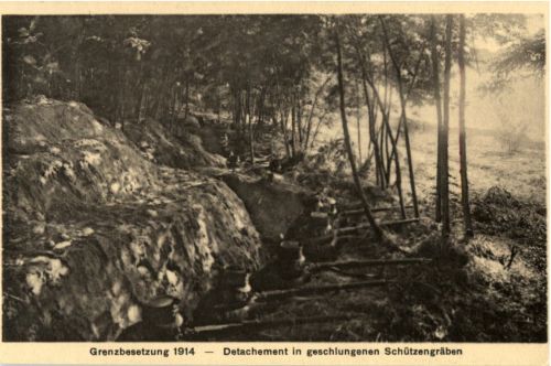 Schweizer Armee - Grenzbesetzung 1914