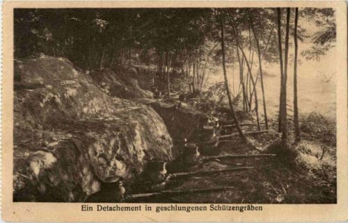 Schweizer Armee - Grenzbesetzung 1914