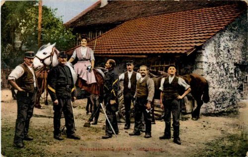 Schweizer Armee - Grenzbesetzung 1914
