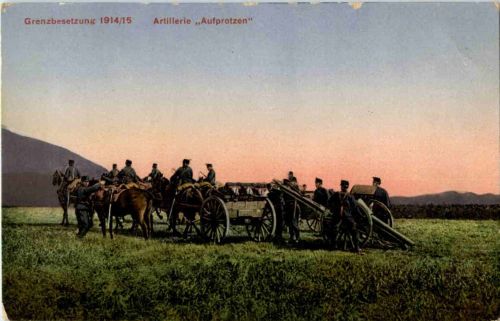 Schweizer Armee - Grenzbesetzung 1914