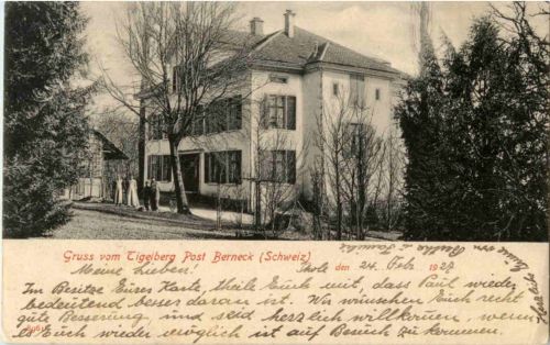 Gruss vom Tigelberg - Post Berneck