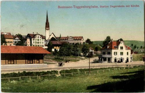 Bodensee Toggenburgbahn - Station Degersheim