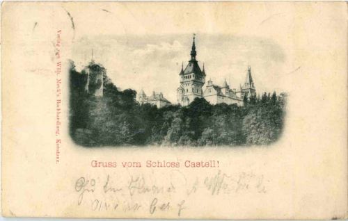 Gruss vom Schloss Castell