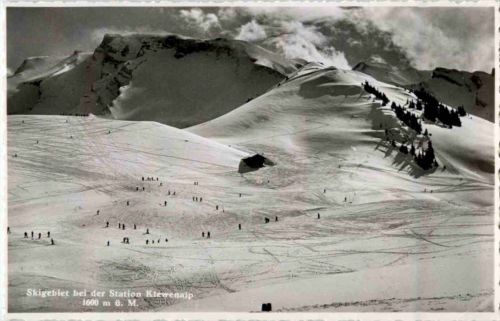 Skigebiet bei der Station Klewenalp