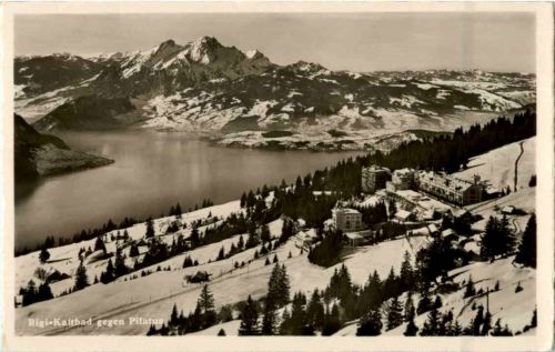 Rigi Kaltbad gegen Pilatus
