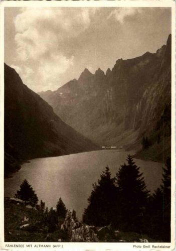 Fählensee mit altmann
