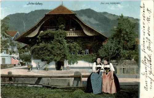 Interlaken - Haus zum kühlen Wein