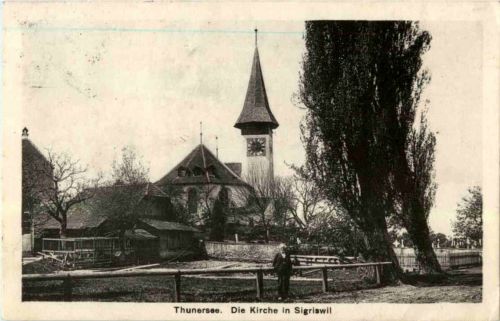 Thunersee - Die Kirche von Sigriswil