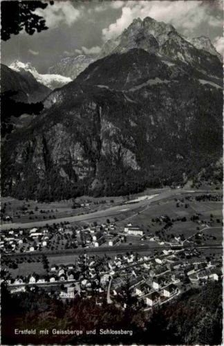 Erstfeld mit Geissberge
