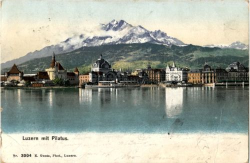 Luzern mit Pilatus