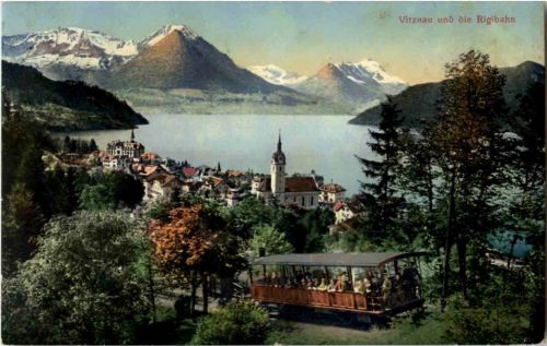 Vitznau und die Rigibahn