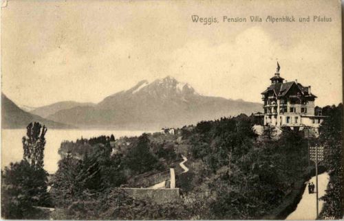 Weggis - Pension Villa Alpenblick