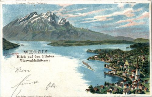 Weggis - Litho C. Steinmann