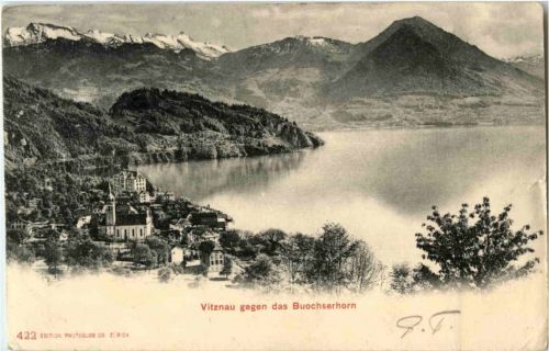 Vitznau gegen das Buochserhorn