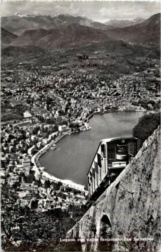 Lugano con funicolare San Salvatore