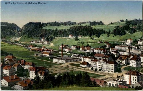 Le Locle et col des Roches