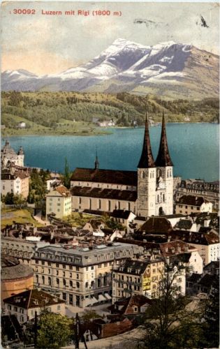 Luzern mit Rigi