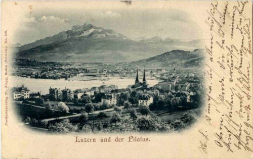 Luzern und der Pilatus