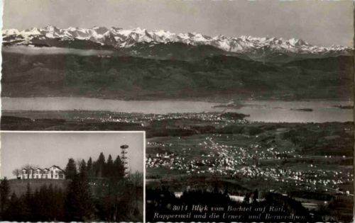 Bachtel Kulm - Blick auf Rapperswil