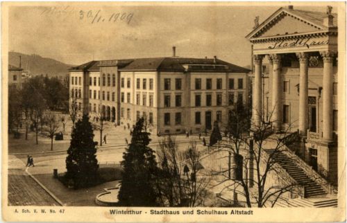 Winterthur - Stadthaus und Schulhaus
