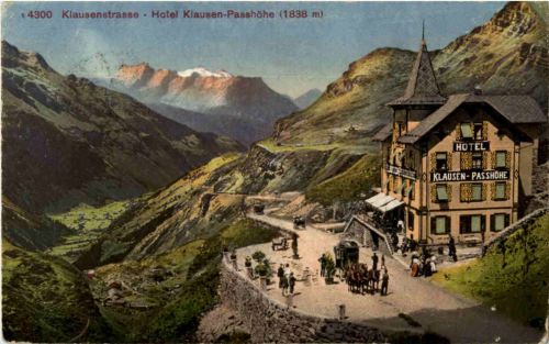 Klausenstrasse - Hotel Klausen Passhöhe