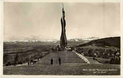 Züricher Whemänner Denkmal auf der Foch